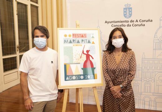 As Festas de María Pita 2021 ofrecerán máis de 50 actuacións programadas cunha presenza masiva de artistas galegos/as